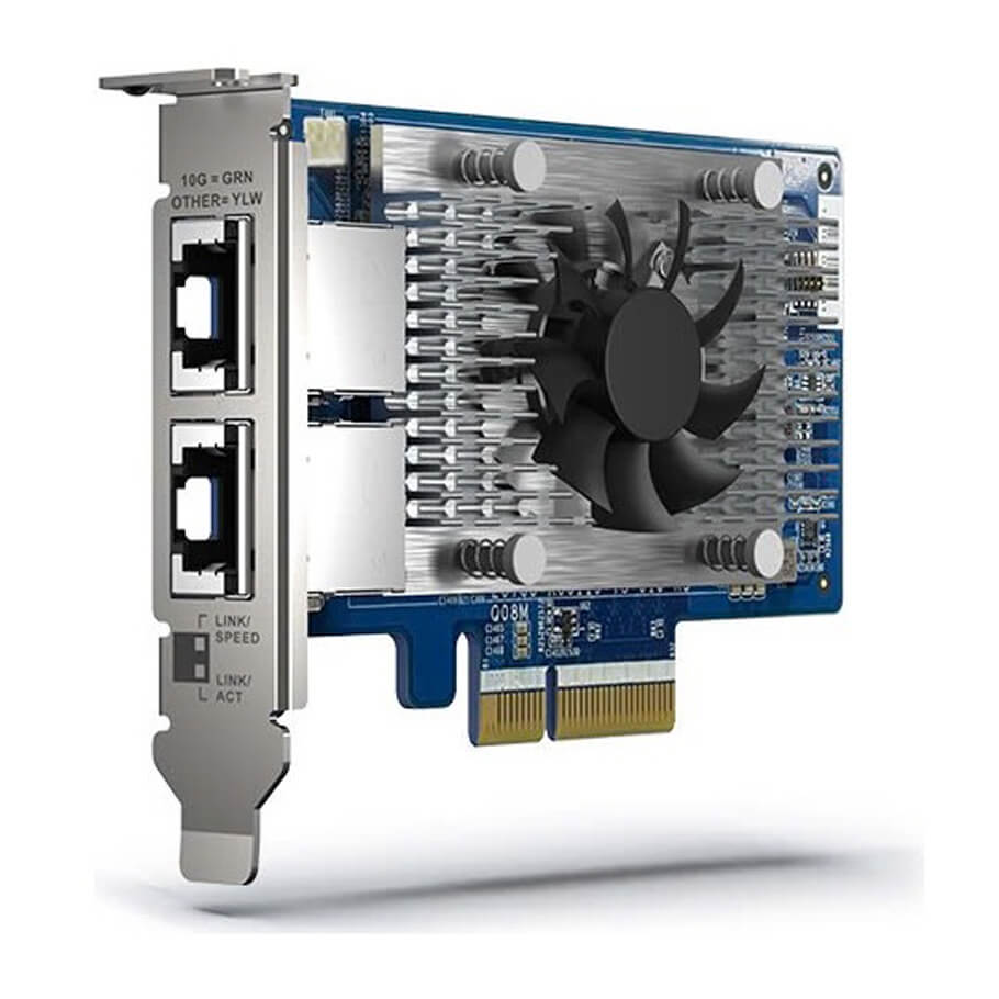Dual-port 10GbE Network Expansion Card QNAP QXG-10G2T-X710